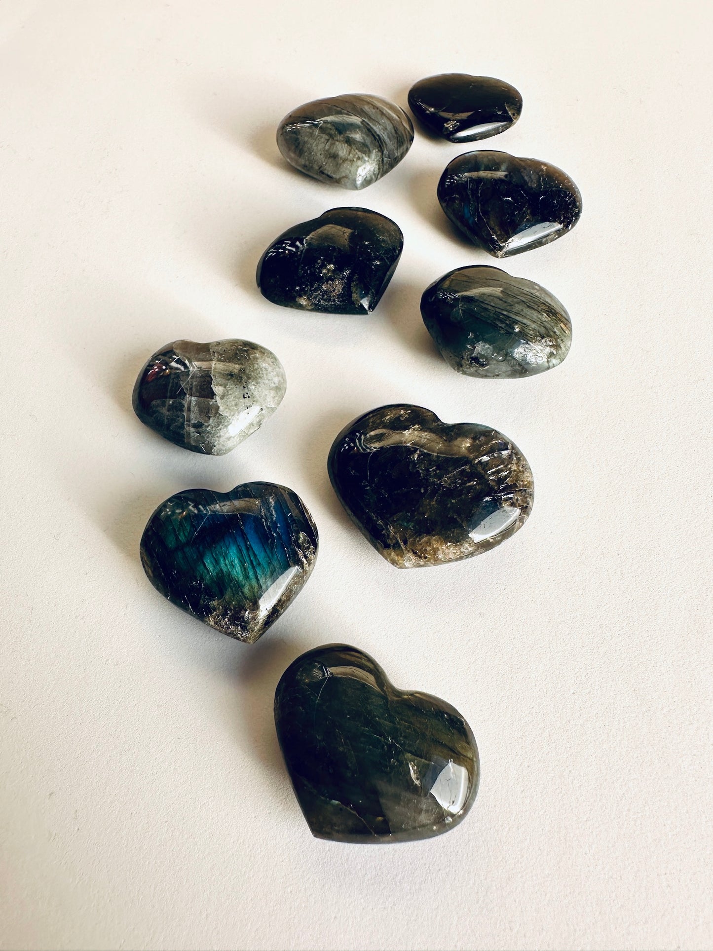 Mini Edelstein-Herzen