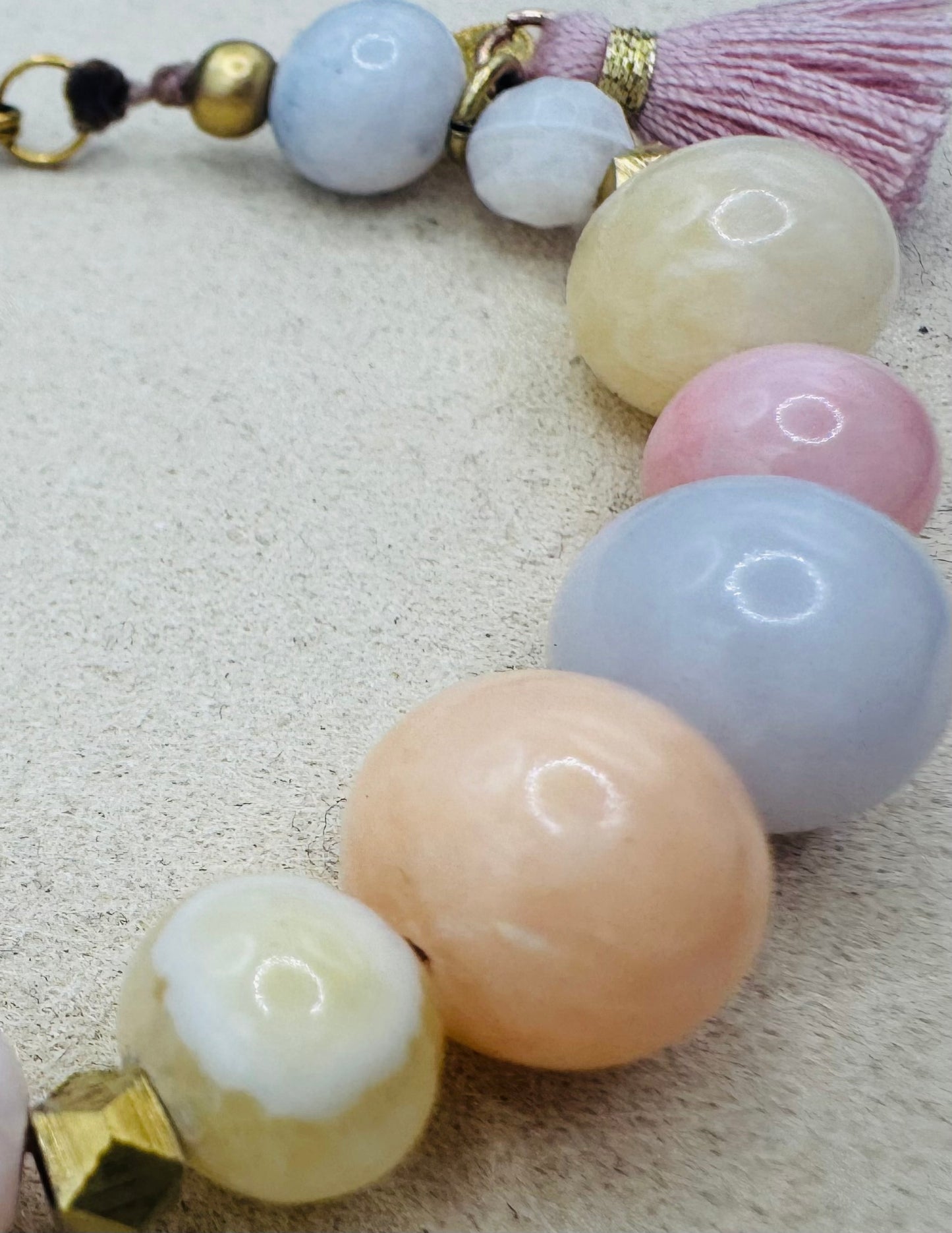 Armband Jade Pastell