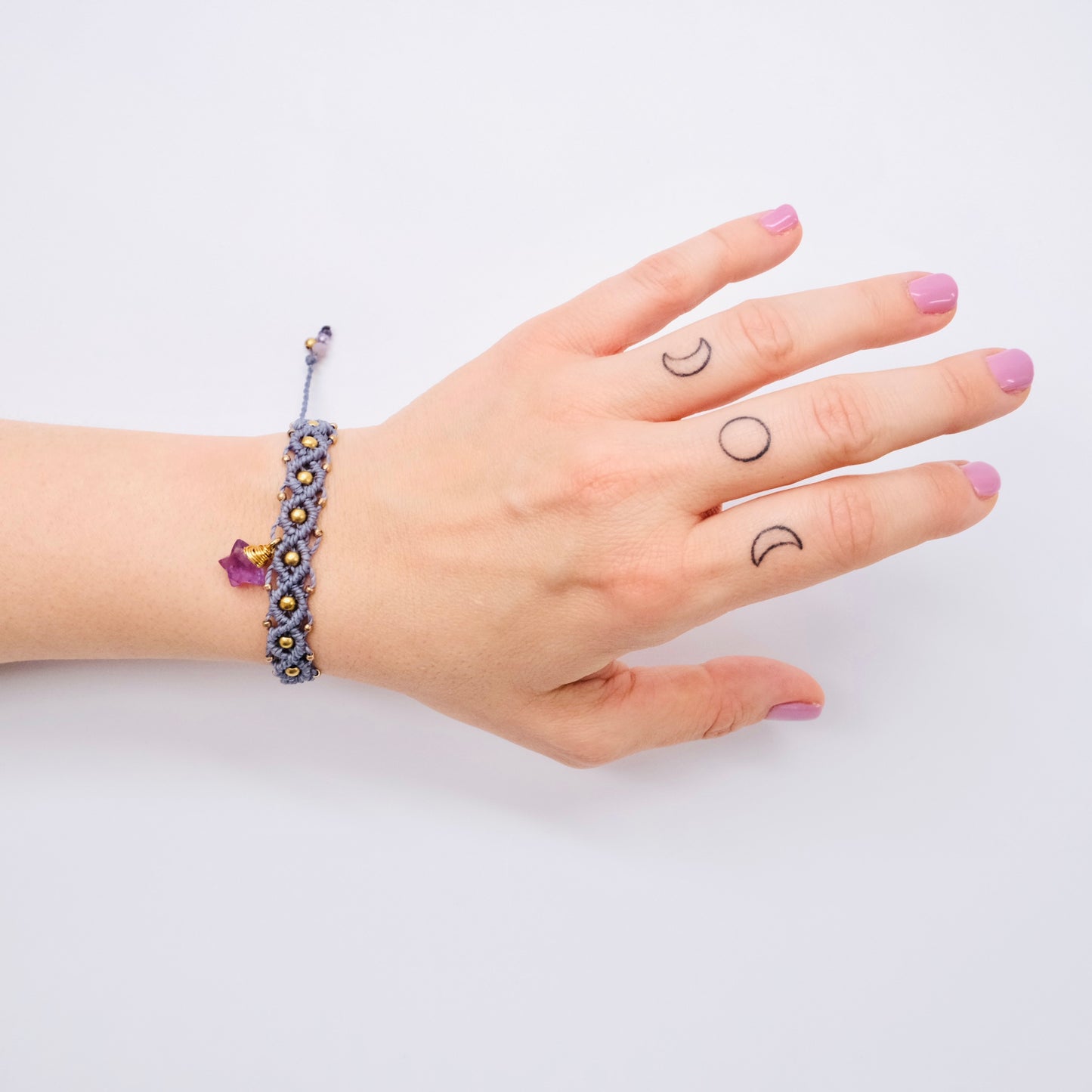 Purple Star Armband
