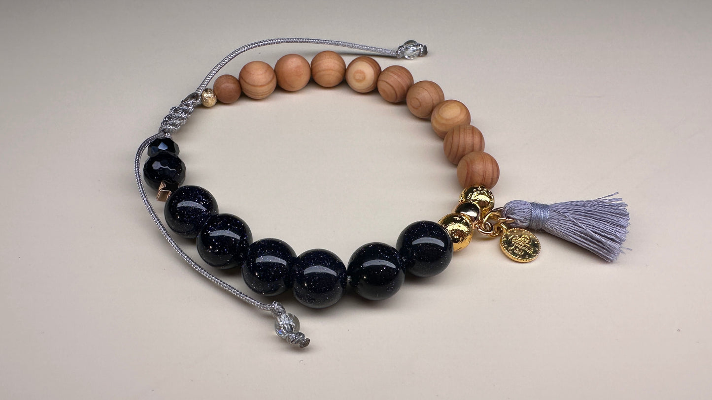 Armband Blaufluss Sandalwood