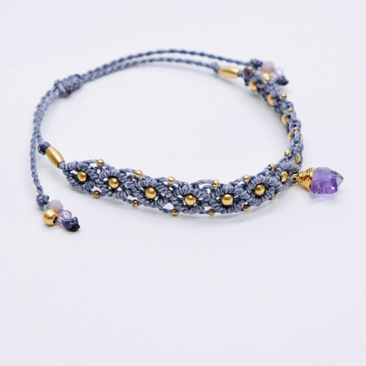 Purple Star Armband
