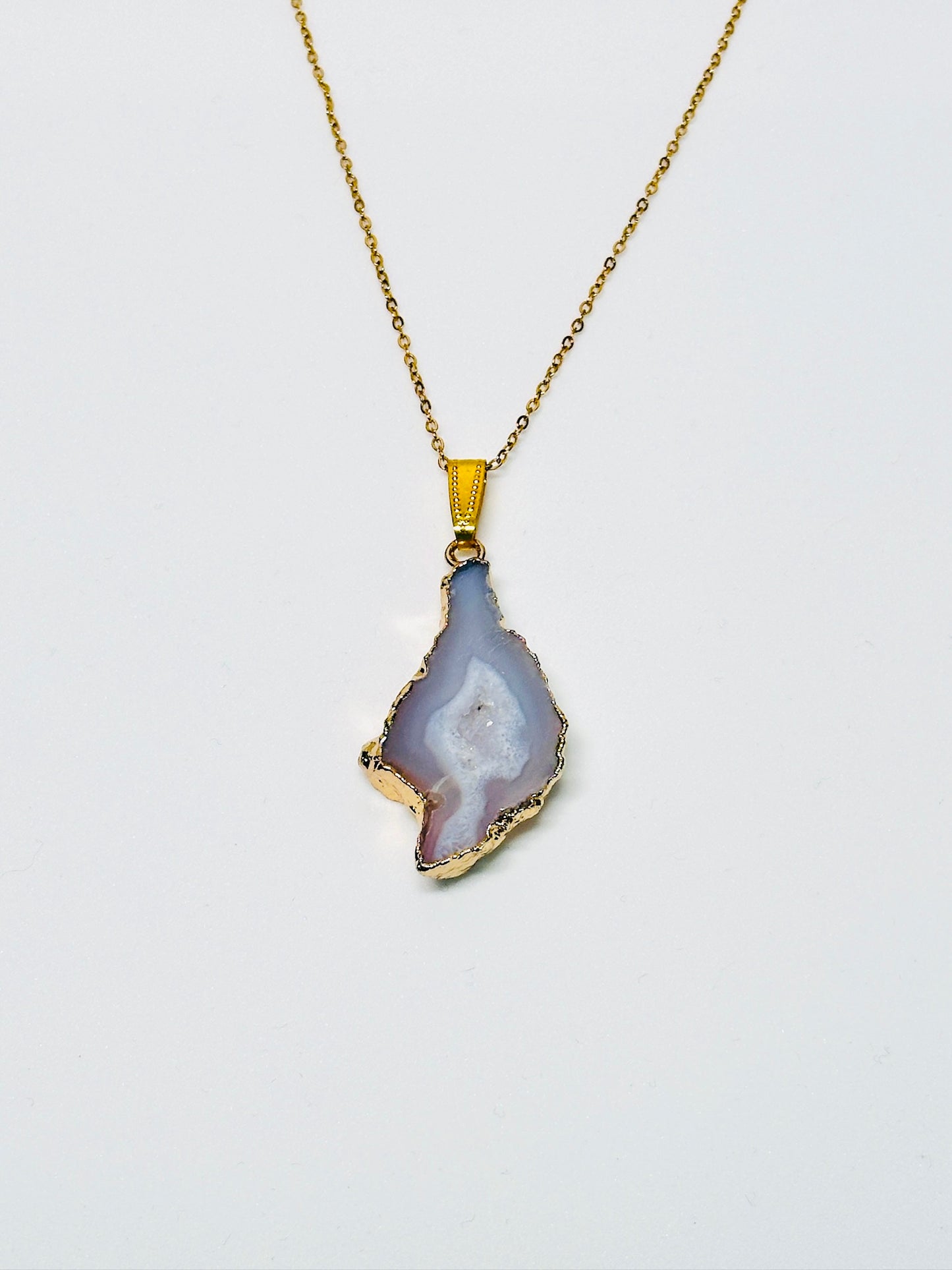 Kette Achatgeode