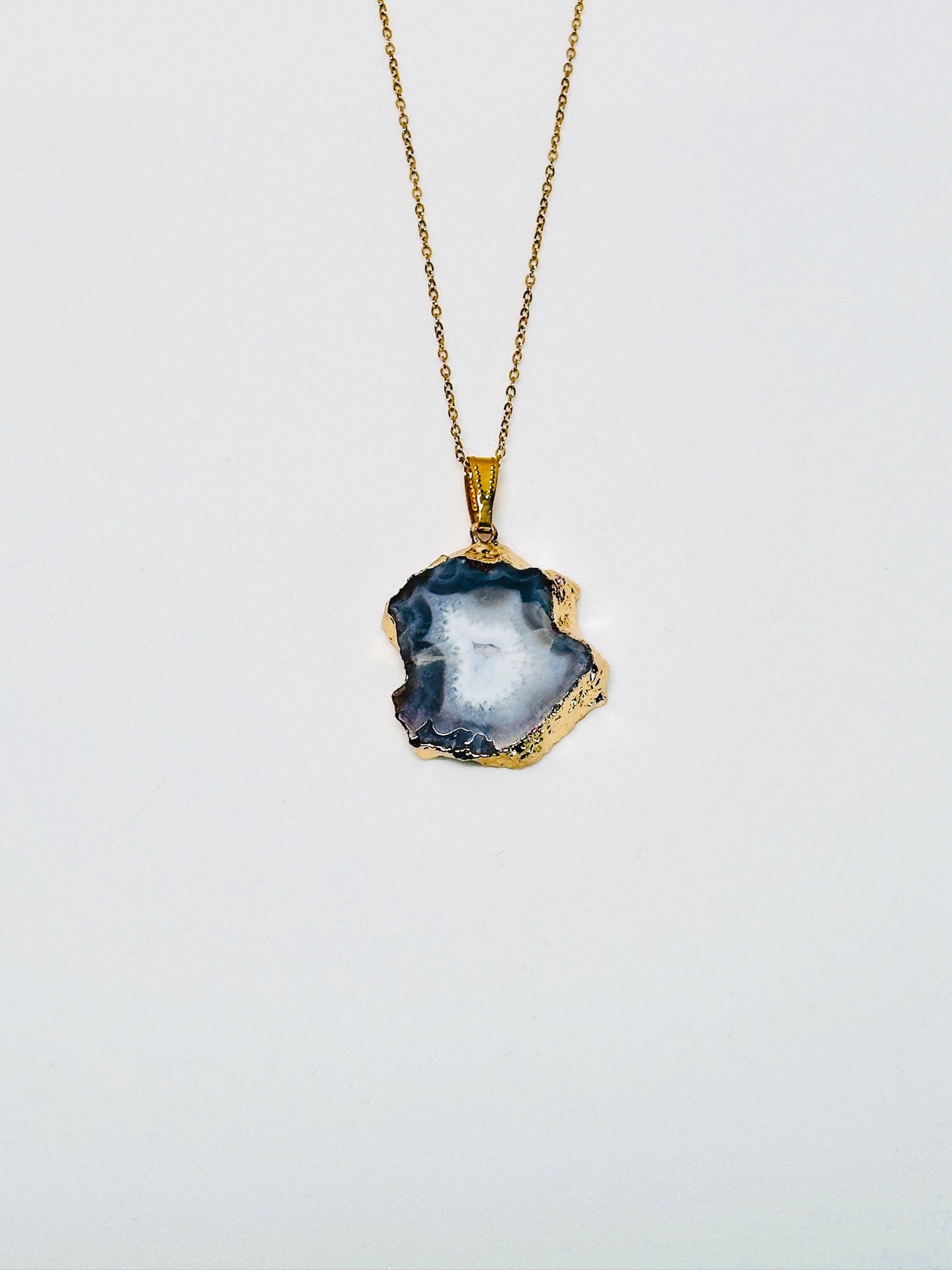 Kette Achatgeode