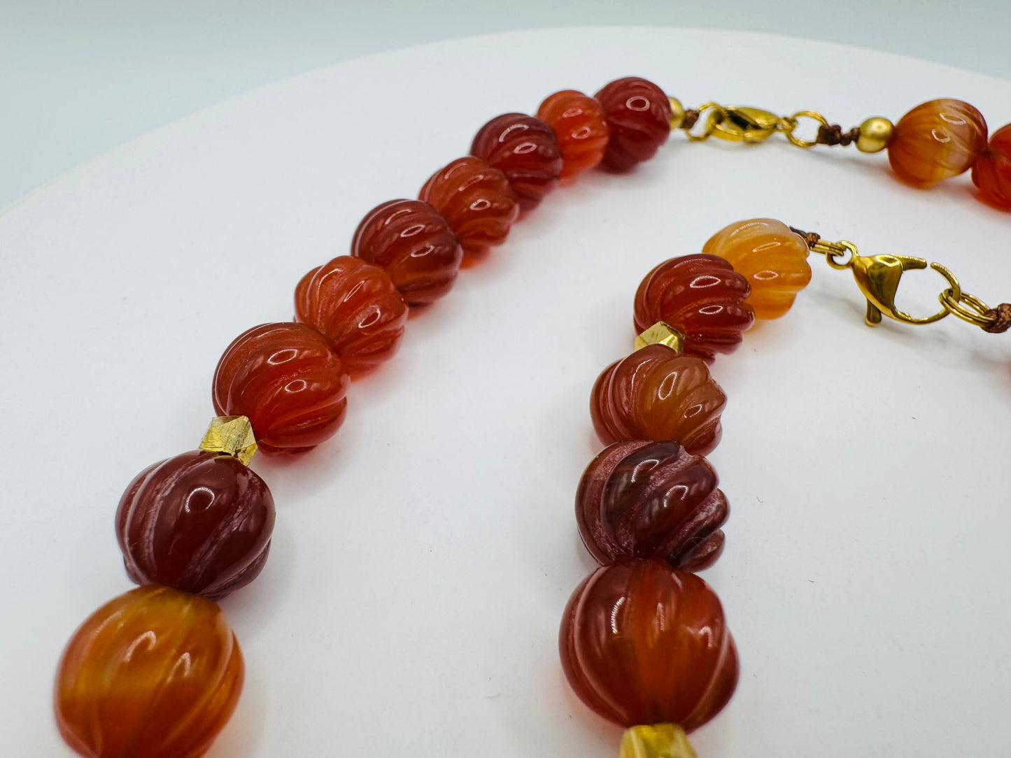 Karneol Kette/ Armband
