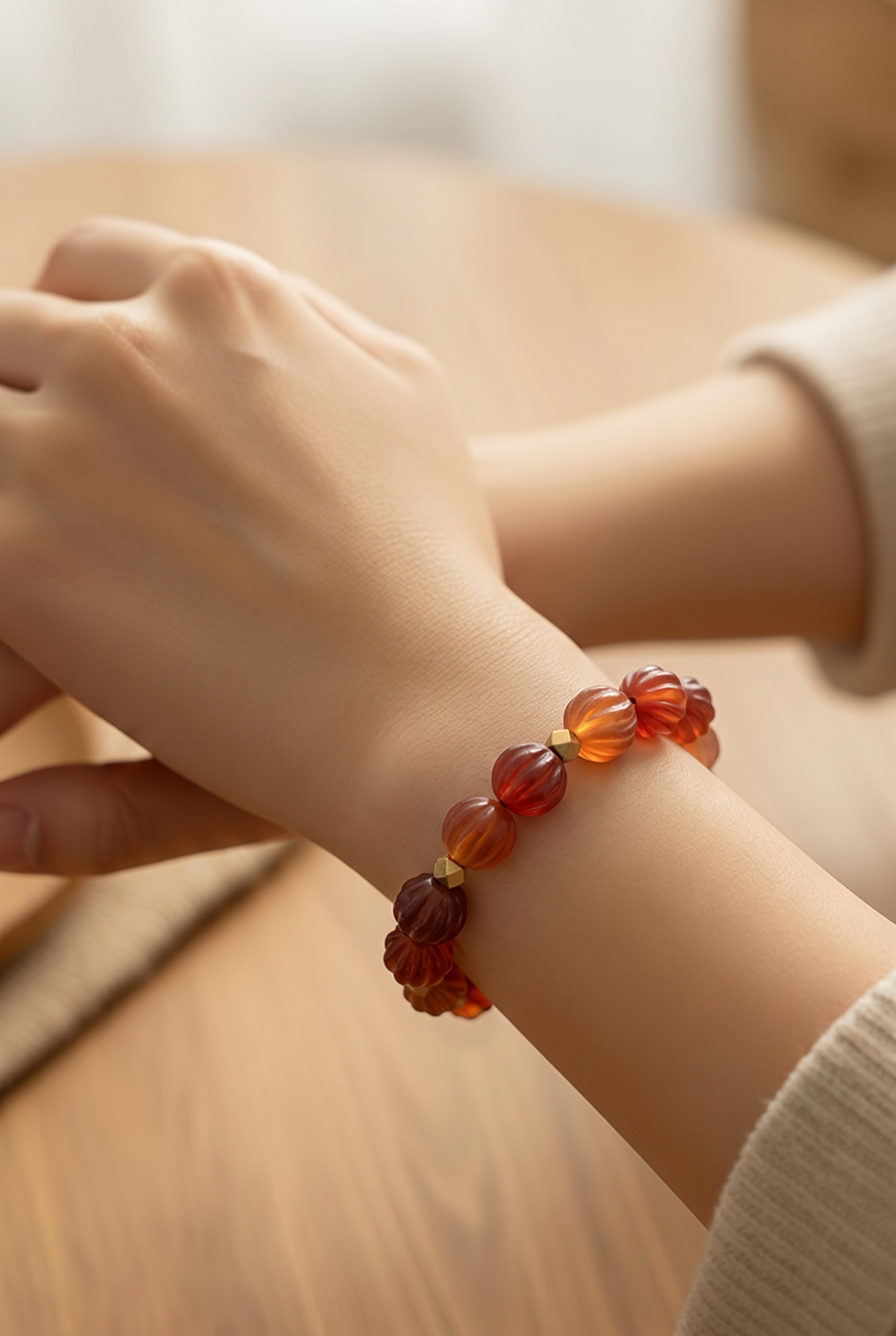 Karneol Kette/ Armband